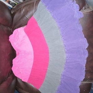 3/$20 The Children's Place Corduroy  multitiered & multilayered skirt. Size 8.